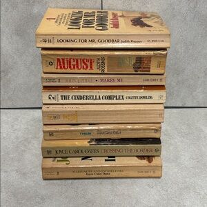 Bundle of 8 paperback books